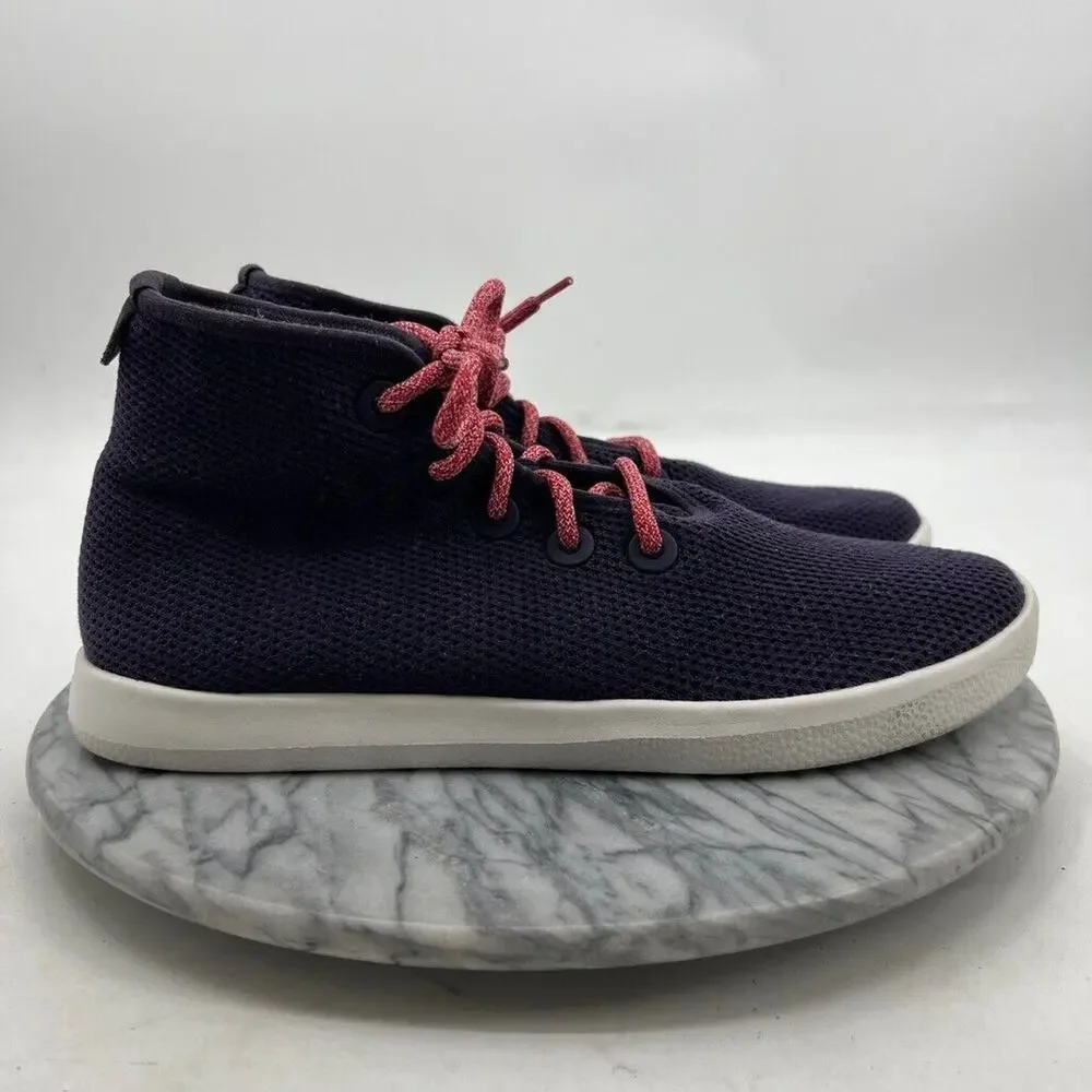 Allbirds Mens 12 Sneakers Purple Tree Topper Shoes High Top Lace Up Knit Trainer
